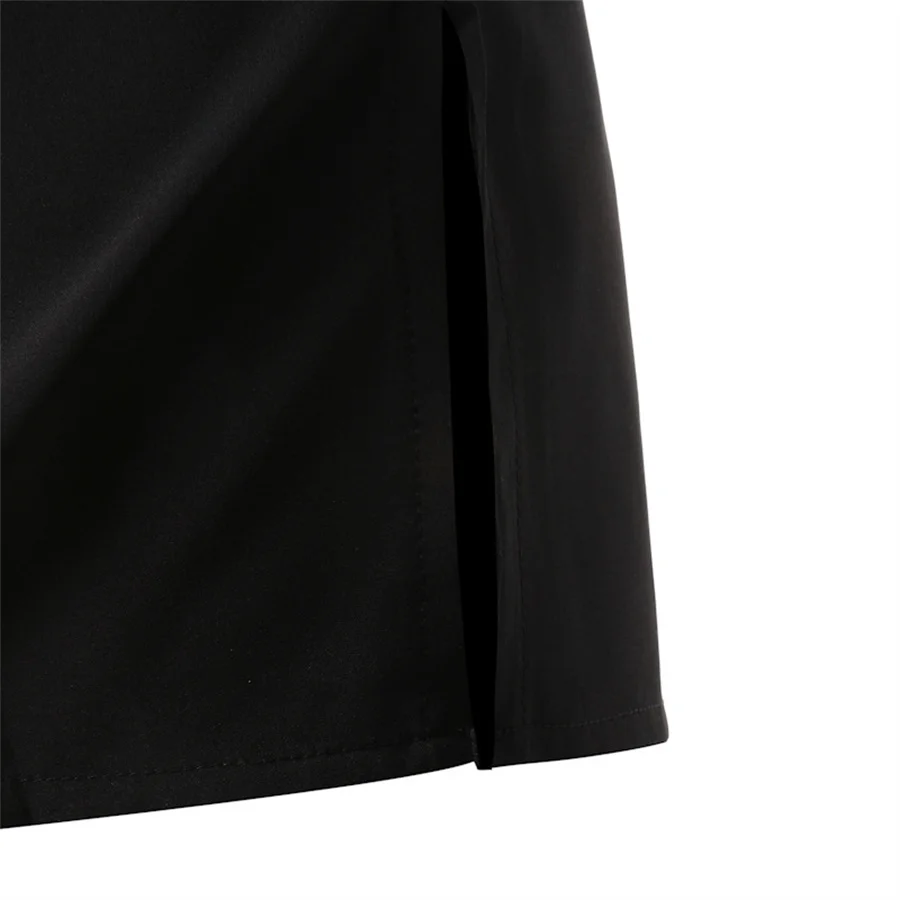 الوقوف طوق مسلم قميص طويل الرجال الملابس الشعبية قفطان كورتا الهندي الإسلامي القمم الذكور الوطنية العرقية ملابس منقوشة بكم طويل قمصان