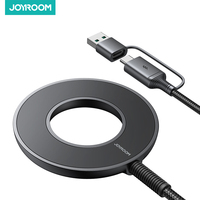 Joyroom Magnetic Wireless Charger 15W Max Fast Wireless Charging Compatible with iPhone 16 15 Works with USB-A & USB-C Chargers