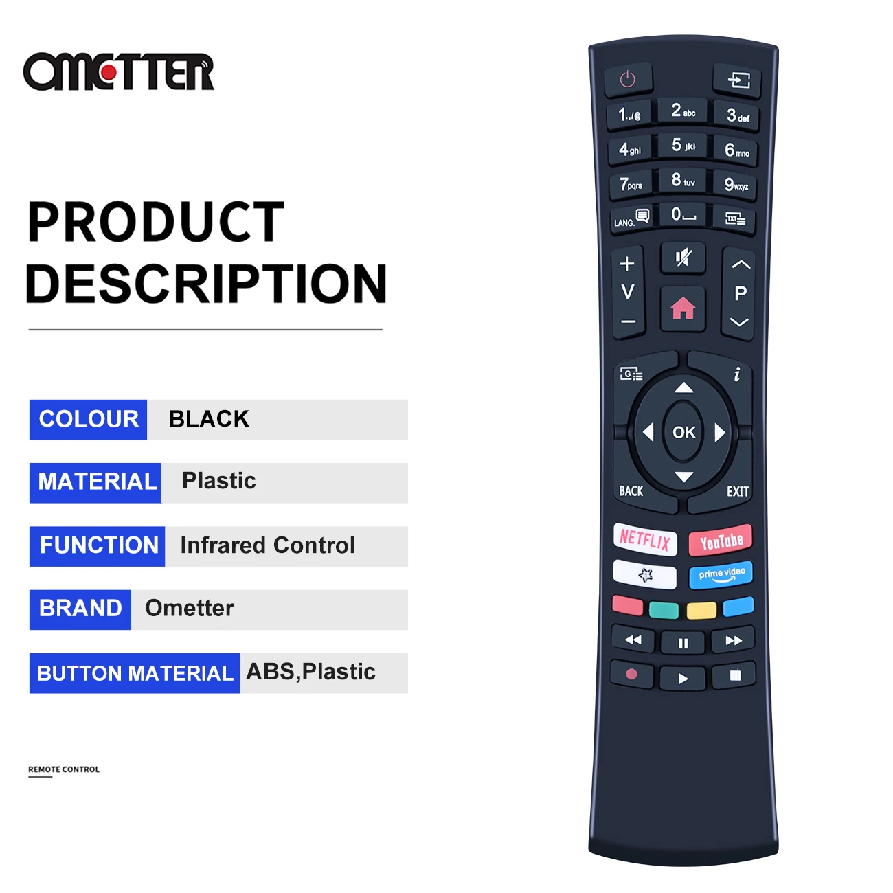 RC4390 RC4390P F39HD19BSM F43SUHD19 لشركة هيونداي هيتاشي فيستل بوش مختلف غوجن نيتفلكس أنت تو تكون ذكية LCD TV التحكم عن بعد