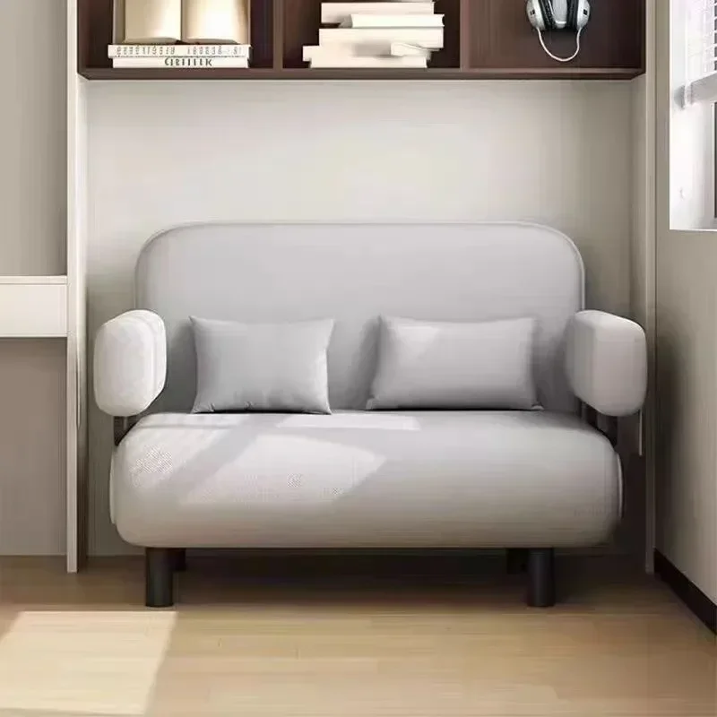 Firm Sofa bed folding dual-purpose small apartment living room Internet celebrity telescopic bed single balcony good sofa