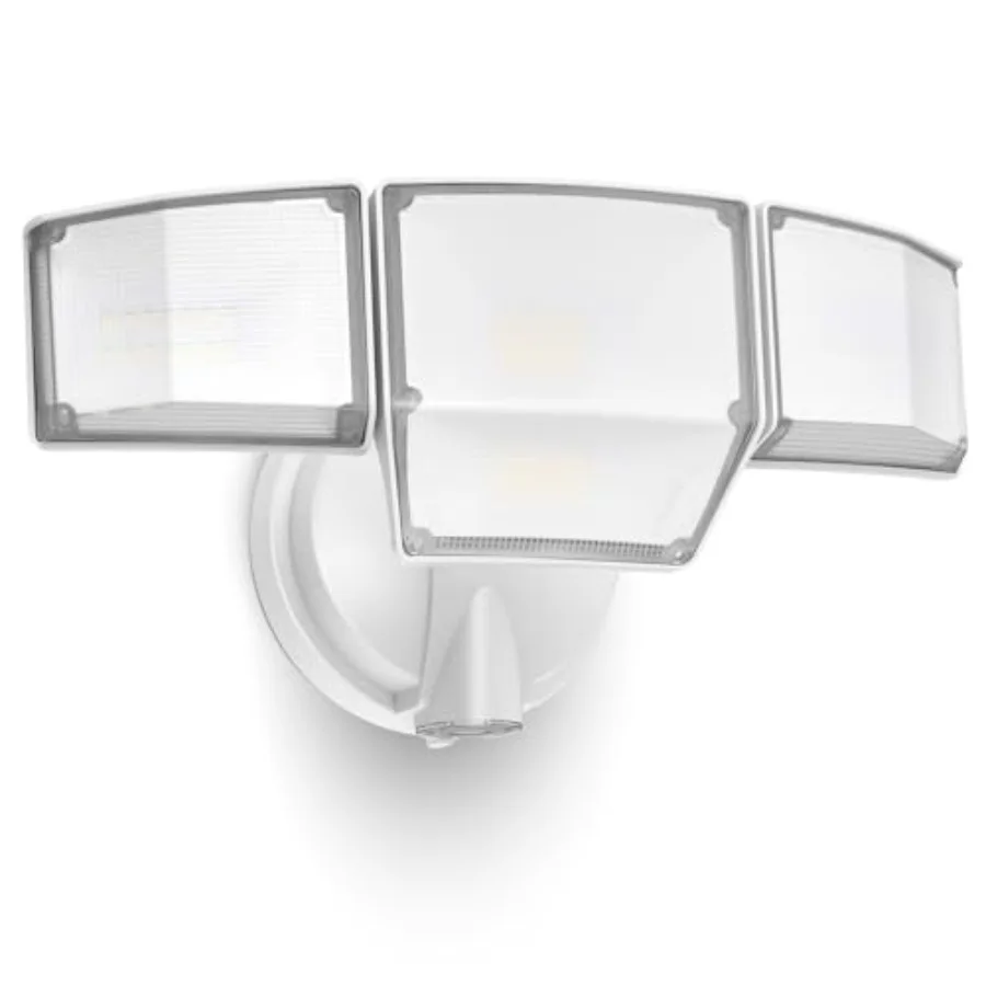 

Уличный светодиодный прожектор 80 Вт с датчиком от заката до рассвета, 9000 лм, сверхъяркий, с фотоэлементом, IP65, водонепроницаемый, 5000K, дневной свет, для наружного освещения