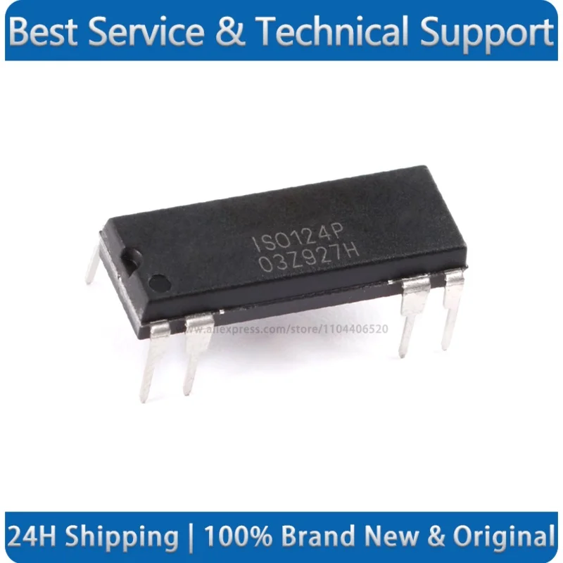 ISO124P ISO124 DIP8 Precision isolation amplifier chip New Original