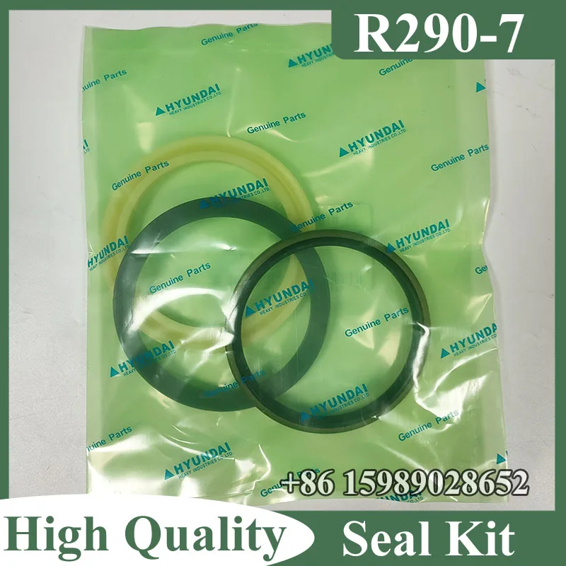 Chain Adjust Cylinder Seal Kit for Hyundai R210-7 R290-7 Excavator Parts Hydraulic Cylinder Seal Kits