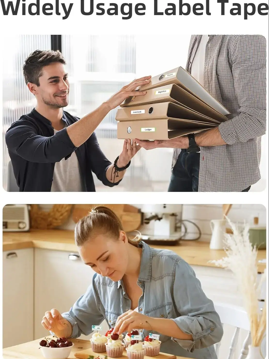 Étiquettes thermiques en papier, autocollantes, en rouleau, pour imprimante portable P15 P12 M1 P50 Mini