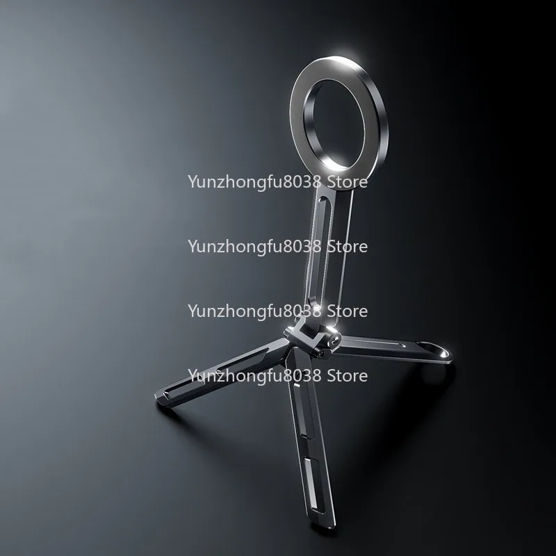 Tripod Mobile Phone Holder Adjustable Tripod Holder 360 Rotating Car Mobile Magnetic Mobile Phone Holder Universal