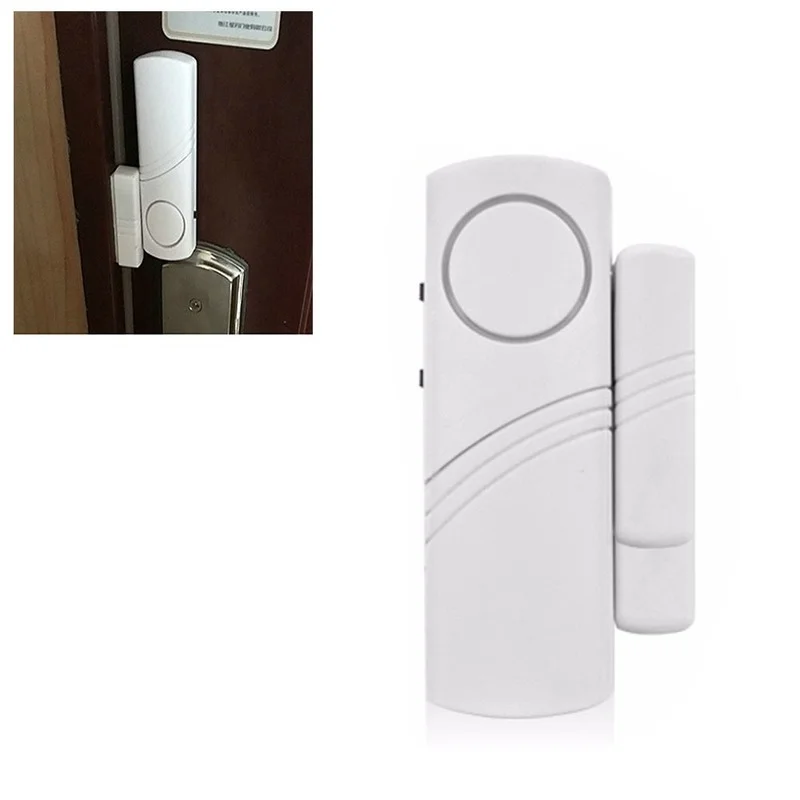 Alarma antirrobo inalámbrica para puerta y ventana, Sensor magnético, detectores abiertos para puerta del hogar, sistema de seguridad inalámbrico,