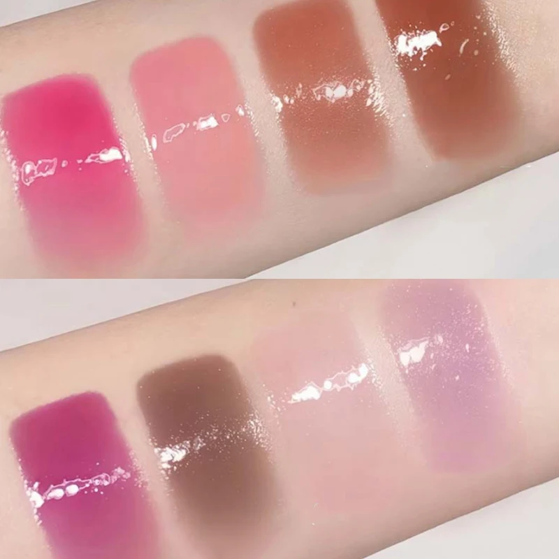 1Pc Cappuvini Pesca Gelatina Acqua Luce di Vetro Lip Gloss Durata Antiaderente Impermeabile Rimpolpante Idratante Trucco Labbra Cosmetico