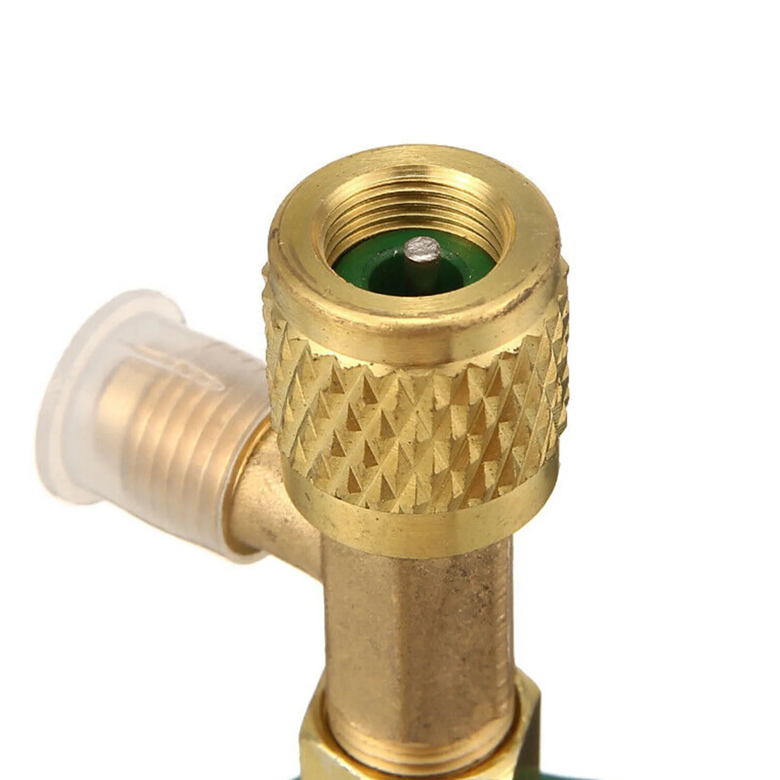 1/4 SAE AC Can Tap Valve Bottle Opener For R22 R134a R410A  Air Conditioning Easy Installation Interior Car Accessories