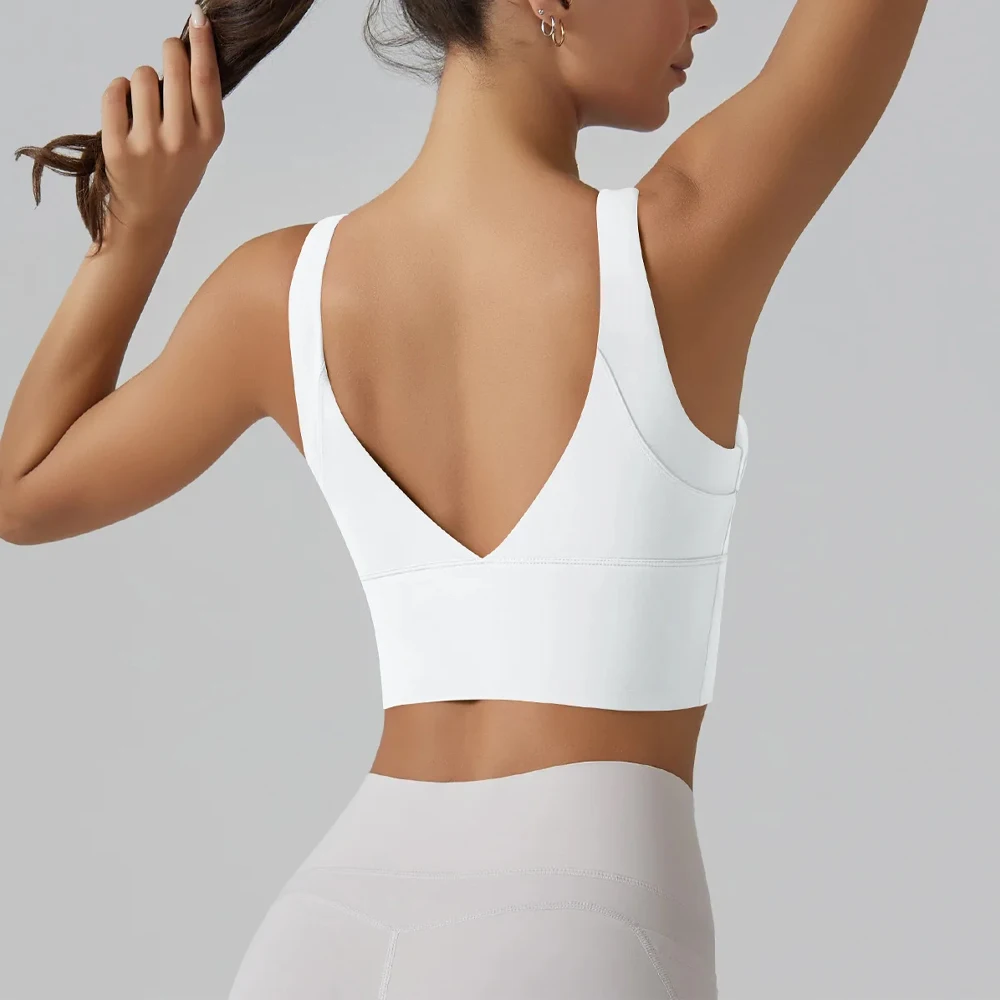 

Summer New Yoga Tank Camisole Sexy Fitness Yoga Underwear Women's Sports Bra Push Up Workout Bra Running Gym Fitness Tops