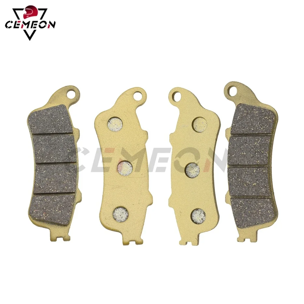 For VICTORY Vision Street Tour  8 Ball Arlen Ness Victory Vision for HONDA FJS400 VT1300 Motorcycle Rear Brake Pads