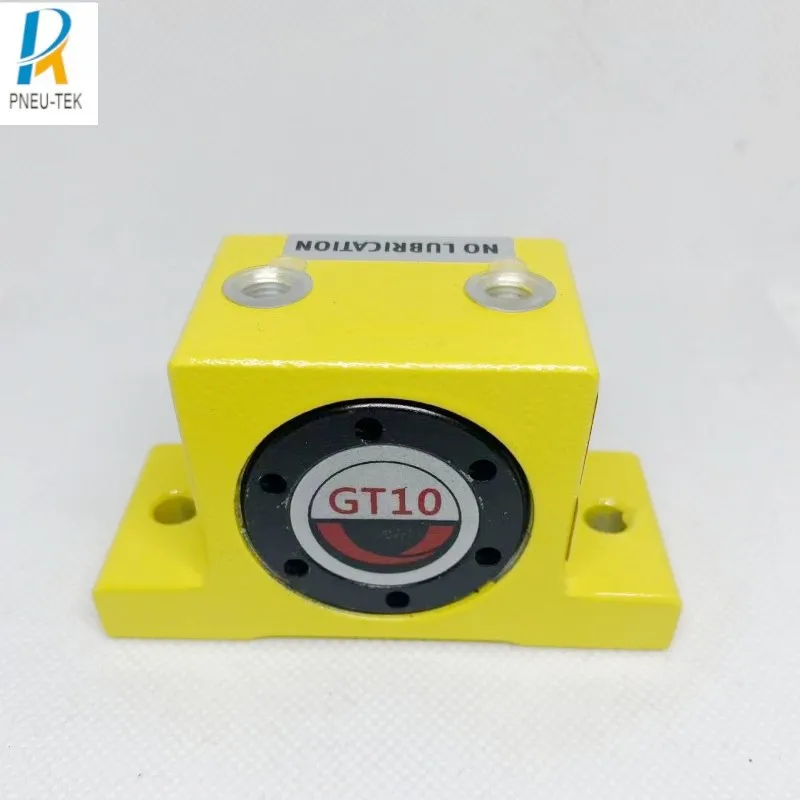 Pneumatic Turbine Vibrators GT8 GT10 Low Noise High Vibration Power for Preventing Material Blockage