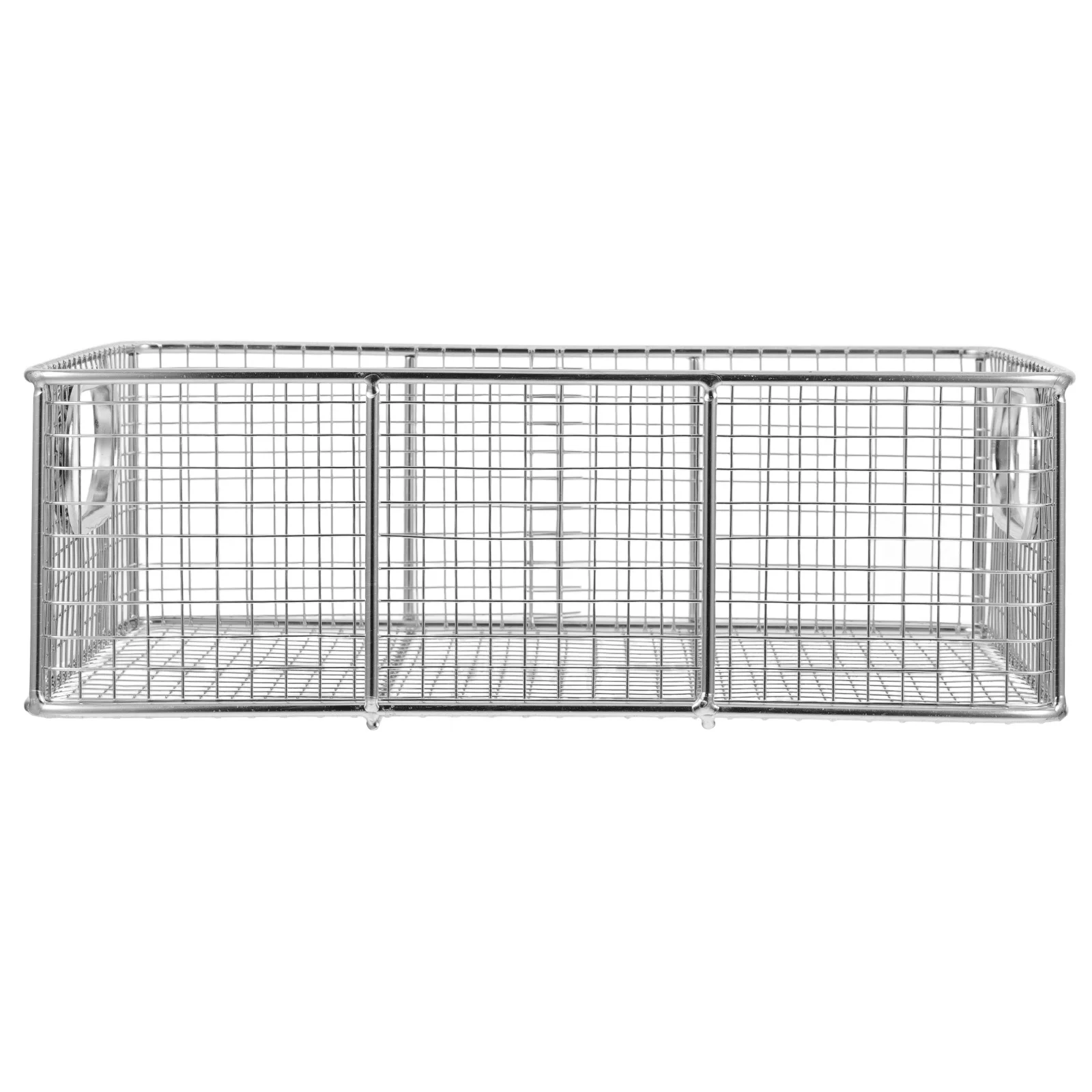 

Stainless Steel Frying Mesh Basket with Handle Metal Fry Basket for Deep Frying French Fries Chips Cooking