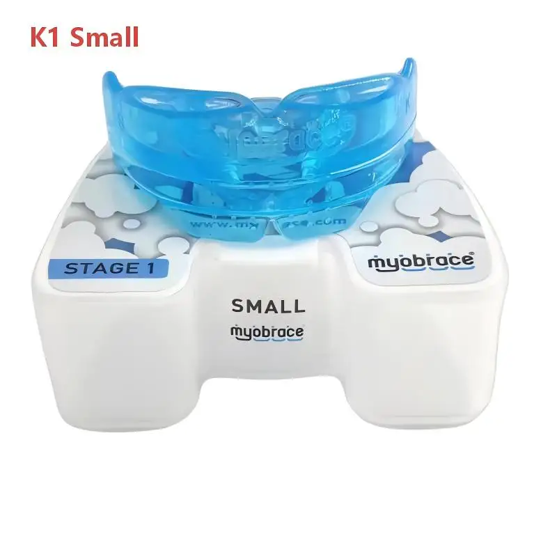 

Ортодонтический корректор для зубов Myobrace K1 Kids, силиконовые брекеты MRC, стоматологическое устройство для детей, корректирующее ротовое дыхание и прикус.