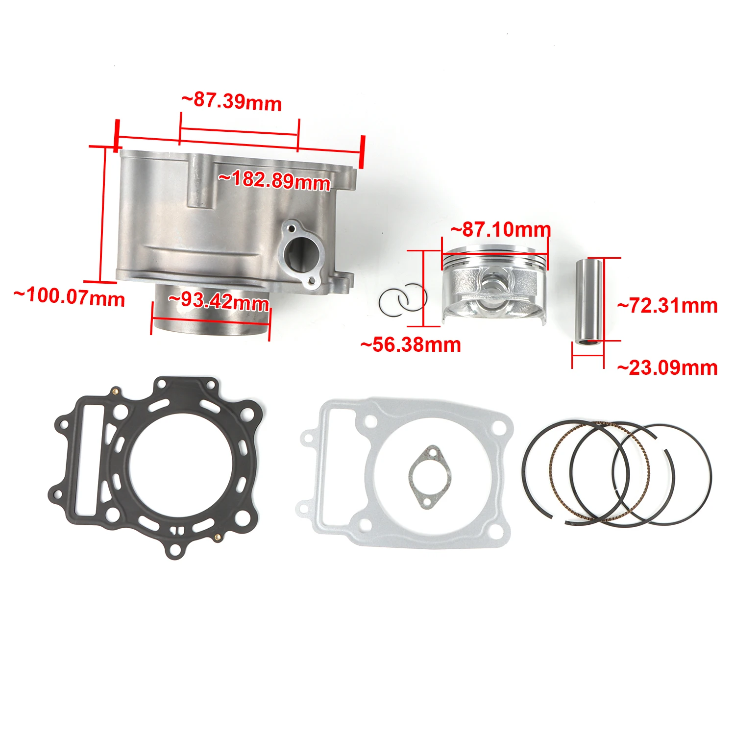 TZ-05 CF500 Cylinder CFMoto Parts CF188 500cc CF MOTO ATV UTV Quad Engine