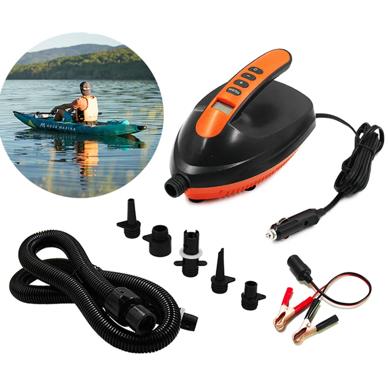 

SUP Paddleboard Electric Inflatable Pump Car 12V Surfboard Kayak Inflatable Boat High Pressure Pump Inflatable Accessories