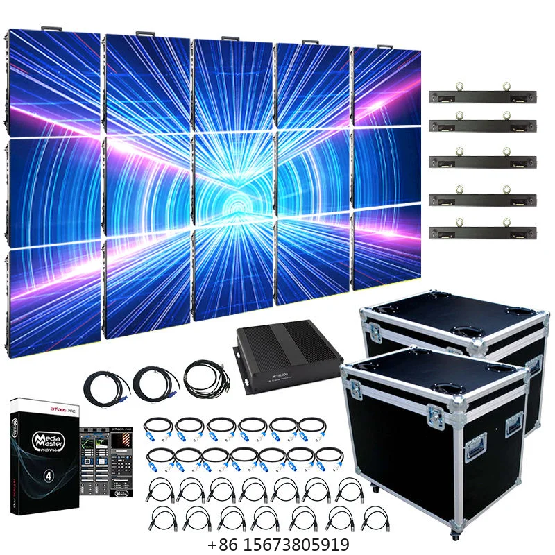 

P2.9 P3.91 P4.81 Turnkey Led Video Wall System Outdoor Waterproof Flexible Curve Rental Display Stage Screen Panel