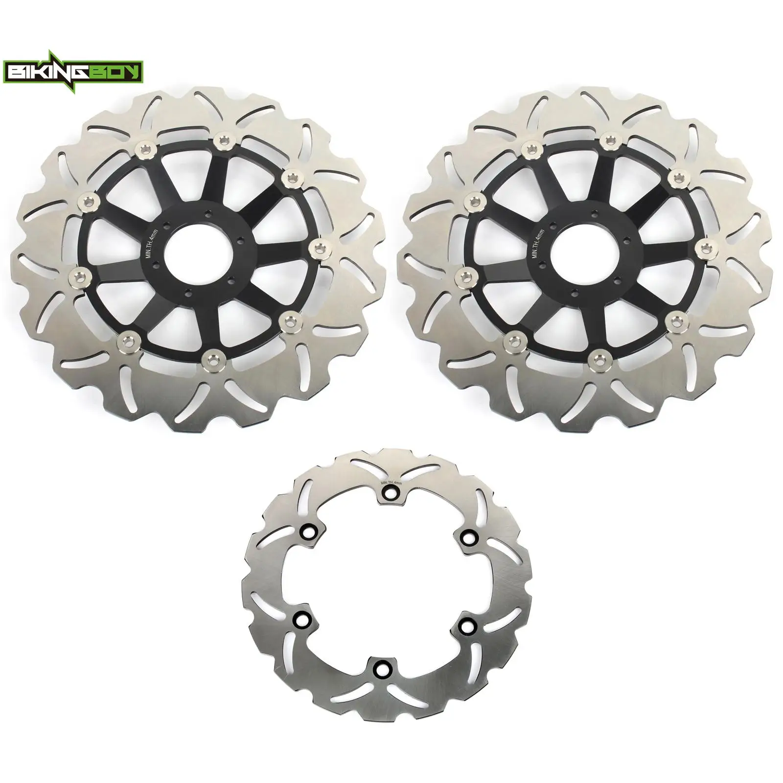 Front Rear Brake Discs Rotors Disks For CBR1100XX Super Blackbird 97-08 07 06 05 99 98 CB 1100 SF X-11 X-Eleven 00 01 02 03 04