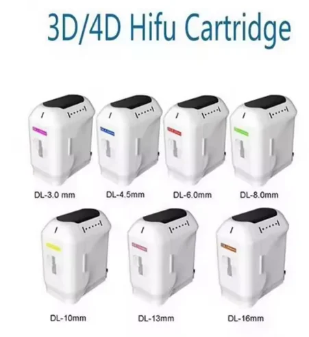 

4D/3D Hifu Cartridge 20000 Hair 12 Line Treatment Head Replacement for Anti-Wrinkle Facial Body Lifting HIFU Machine