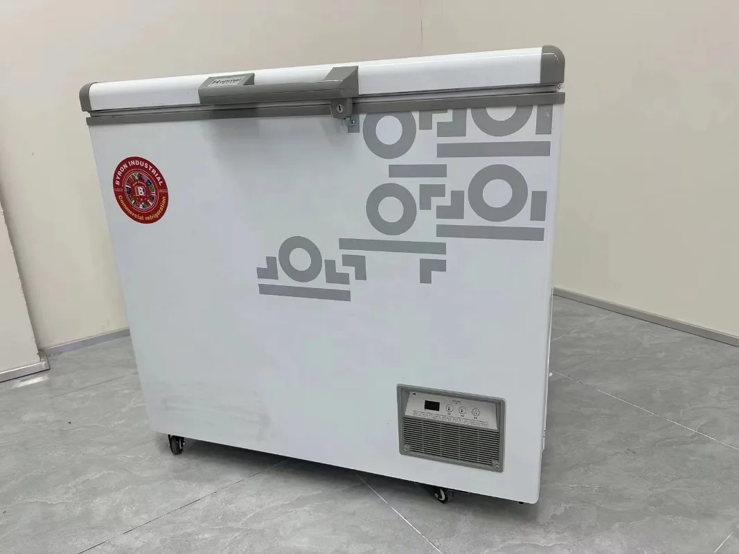 High-end top open horizontal ultra-low temperature refrigerator, suitable for storing fresh meat, seafood and other food