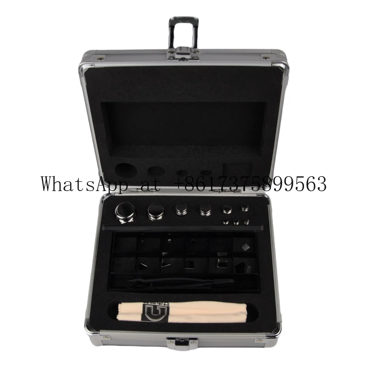 F 1 Gr Stainless Steel Calibration Weights 1 mg-100 g Set for L Balance