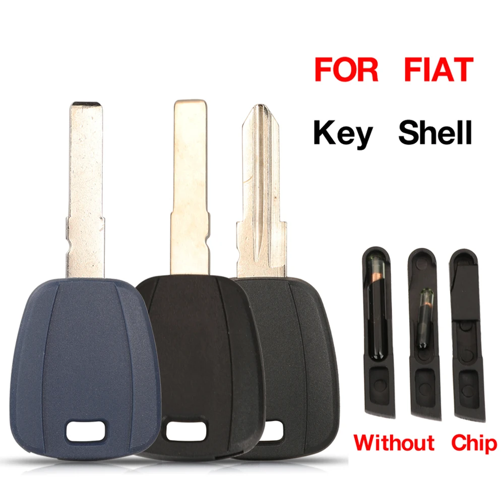 jingyuqin Applicable To 3 Specifications of Chips New Transponder Key Case Shell For Fiat SIP22/GT15R Blade Can Install Chip