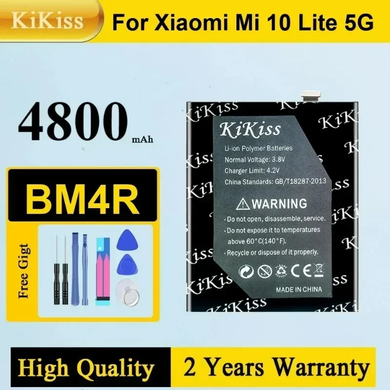 

BM4R Mobile Phone Battery For Xiaomi Mi 10 Lite 10Lite 5G Mi10 Lite