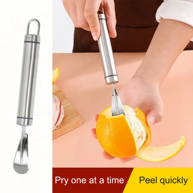 

Овощечистка для апельсинов, ручная овощечистка для лимона, практичная открывалка для фруктов, грейпфрутов, резак, кухонные гаджеты, кухонные аксессуары