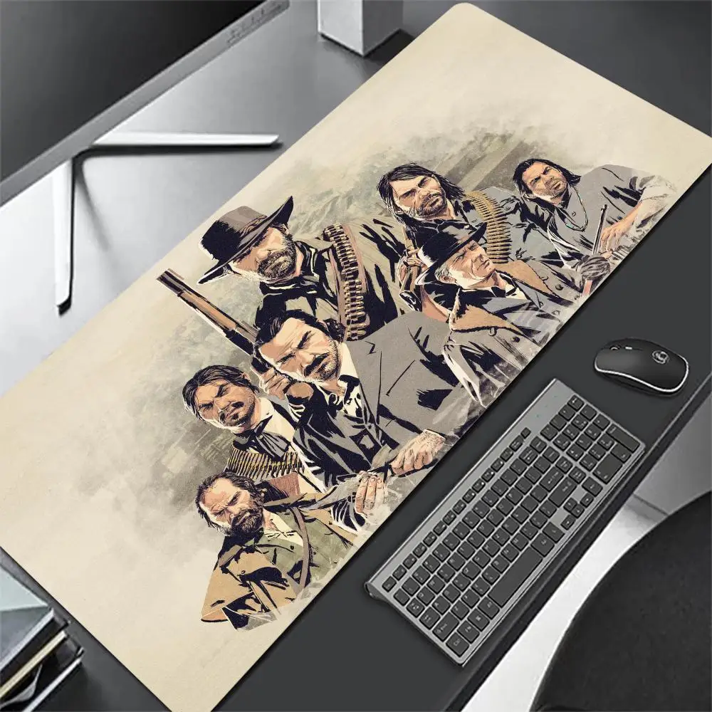 

Red Dead Redemption Mouse Pad Anti-slip Rubber Xxl Big Mouse Pad Mice Keyboards Computer Accessories Office Mousepad Deskmat