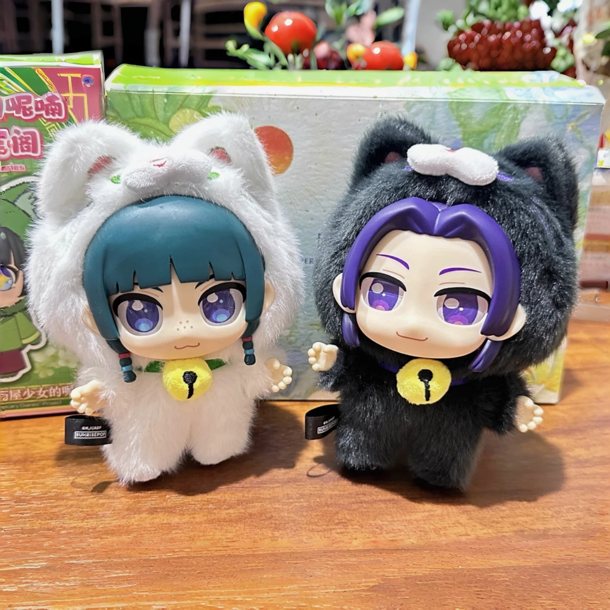 

Anime The Apothecary Diaries Vinyl Toys Kawaii Mao Mao Jinshi Figures High Quality Anime 15cm Model Toy Gift