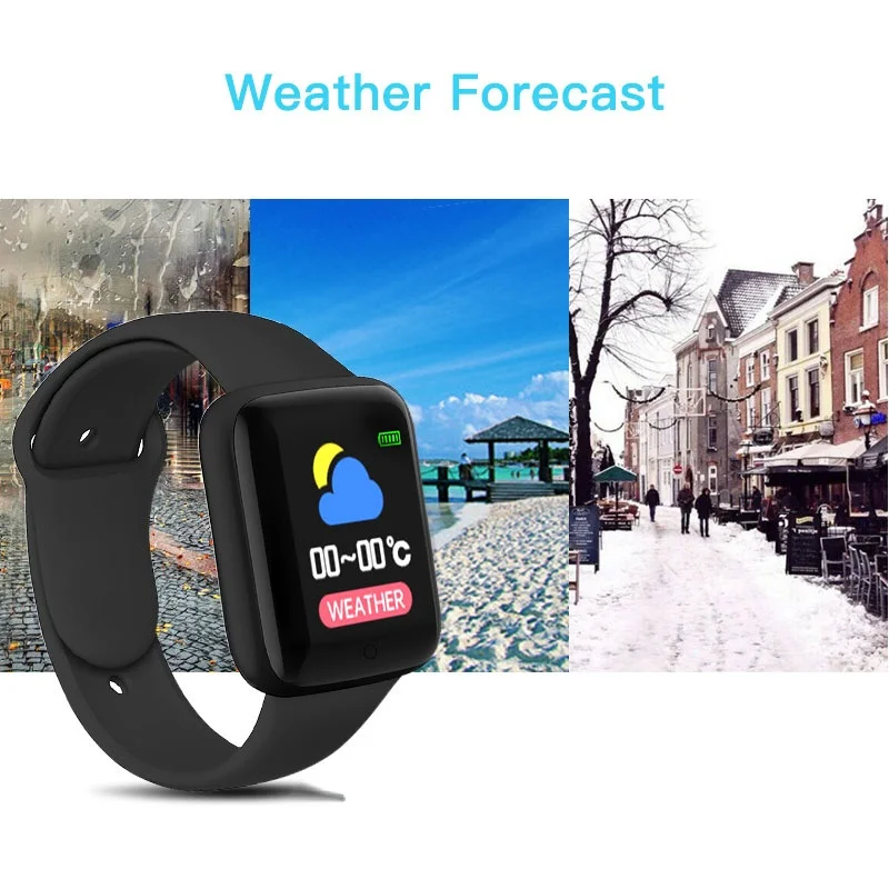 Silicone Kids Watch Children Sport Watches For Boys Girls Electronics Wrist Watch Waterproof Fitness Child Digital Smartwatch