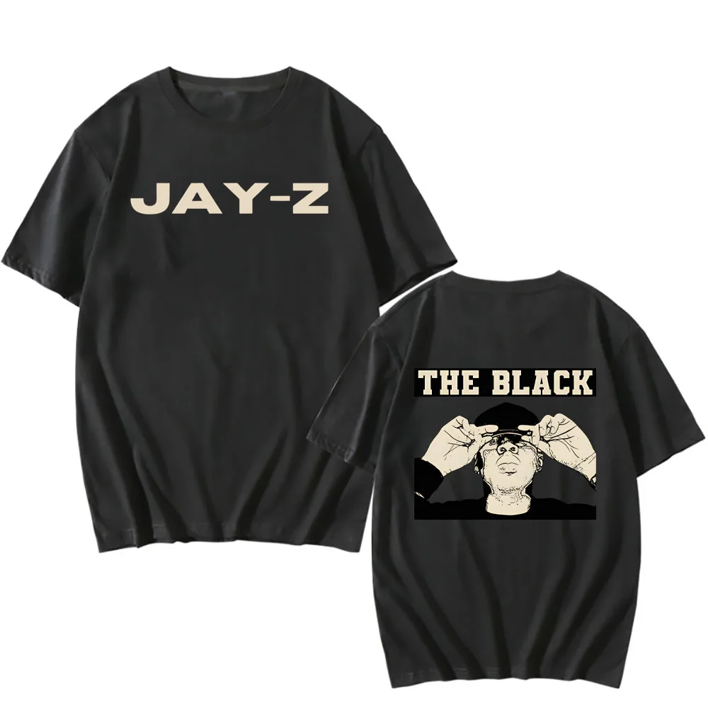 Rapper Jay-Z Graphic Printing T-shirt Men Women Hip Hop Oversized Streetwear Male Fashion Casual Tees Summer Cotton Short Sleeve