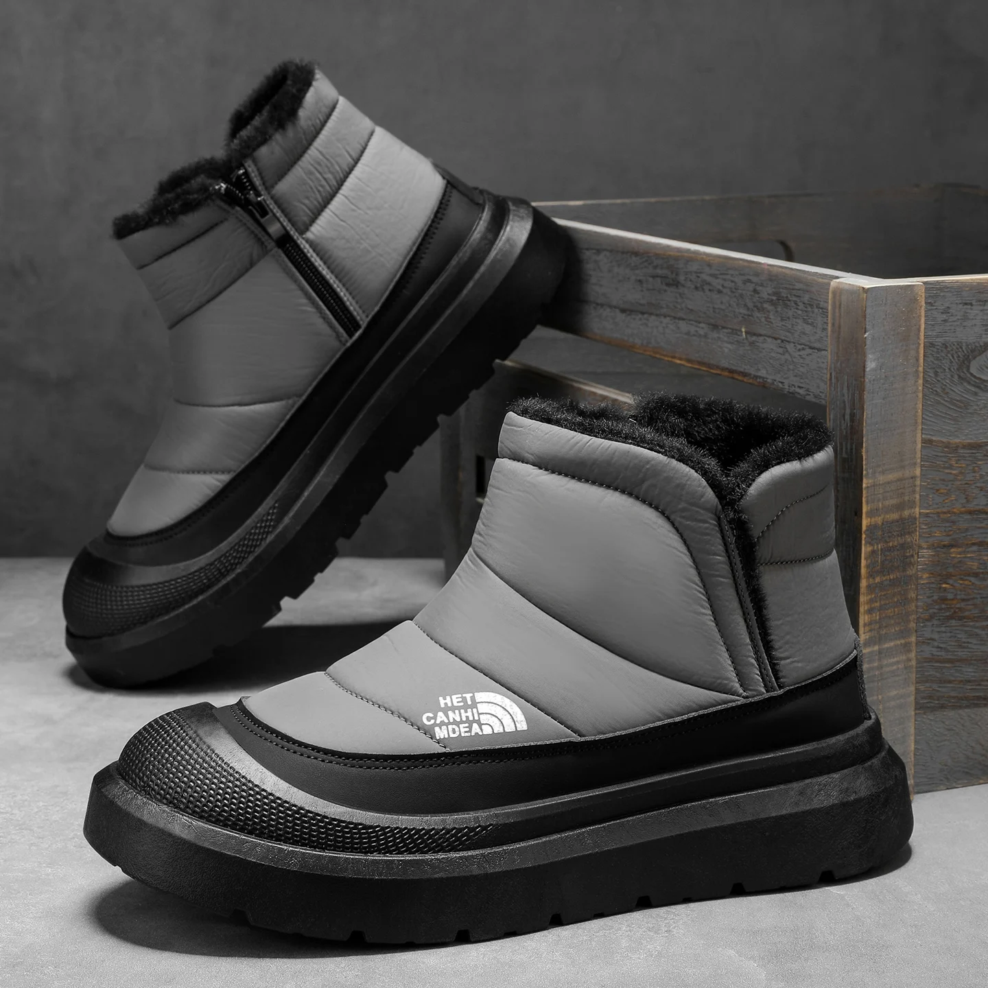 Snow Boots Man New … - image