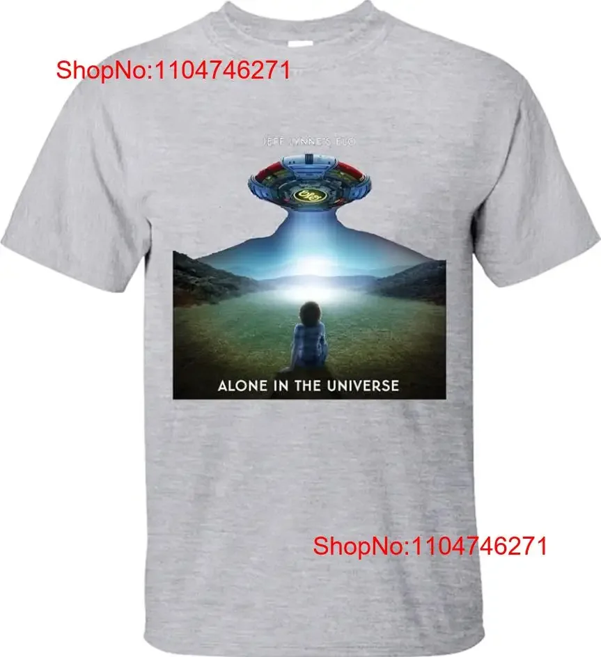 ELO Jeff Lynne Alone In the Universe 2016 Reino Unido Europa camiseta regalo para los fanáticos vintage Lavado Cómodo Gráfico estirado suave