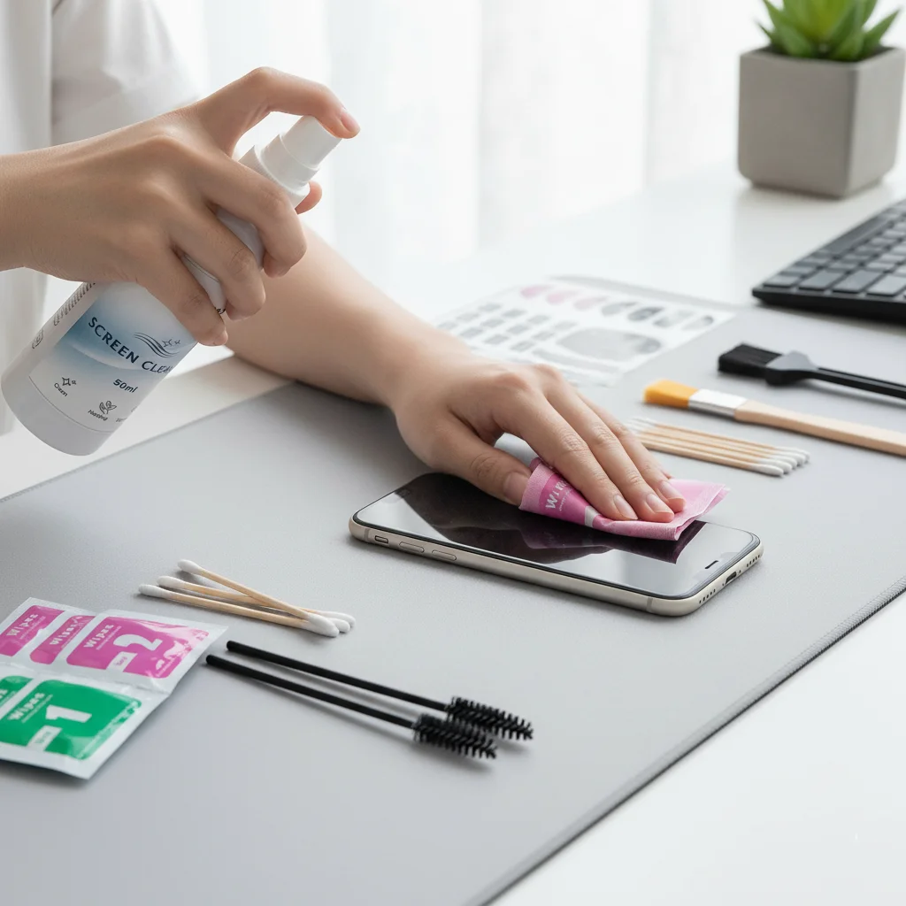 Handy- und Tablet-Bildschirmre – Dust Removal Sticker Bewertung und Preis