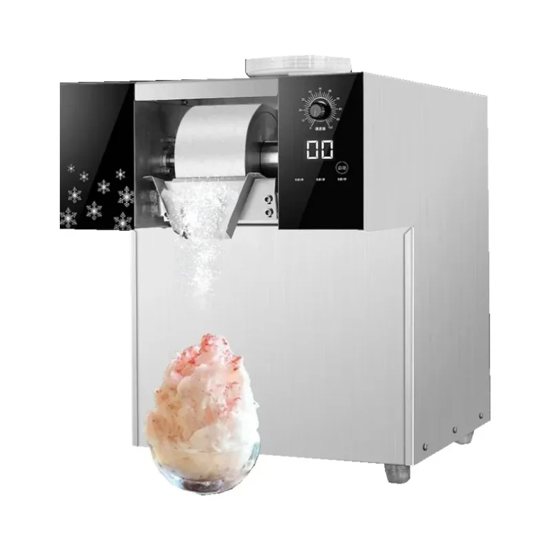 New Industrial Icecream Maker Ice Cream Machine Ice Snow Cone Ice Crusher Snow
