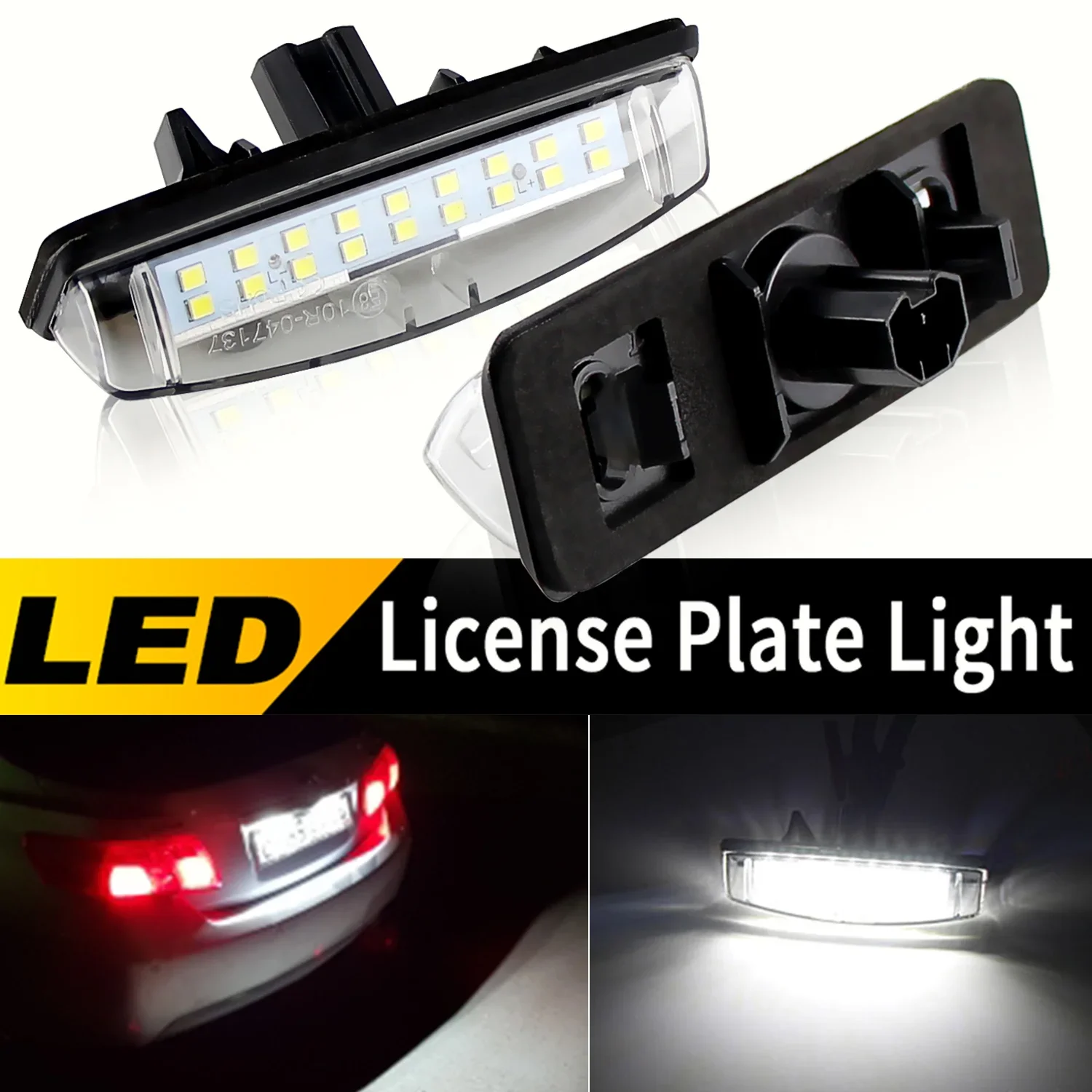 

LED License Plate Lights FOR Lexus GS300 GS400 GS430 IS200 IS300 LS430 ES300 ES330 Sedan FOR Toyota Prius Hatchback 81271-30290