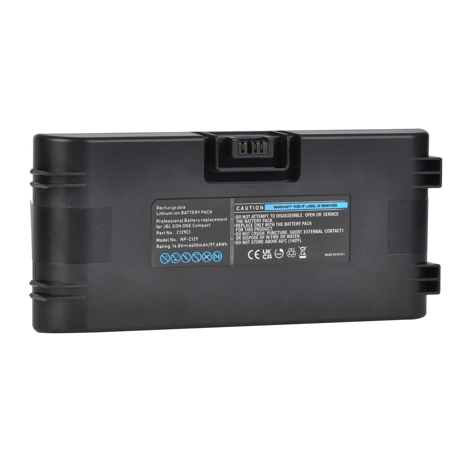 Batmax 6600mAh High Power JBL Replacement battery for JBL EON ONE Compact Bluetooth Speaker,Part No C129C1