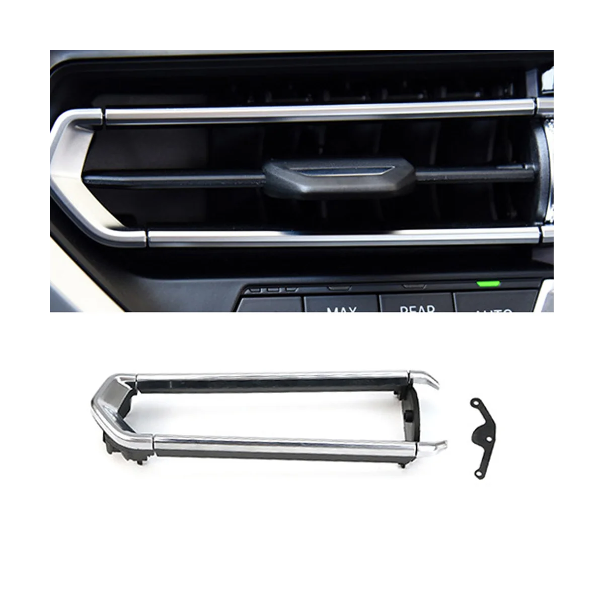 

Комплект для ремонта решетки радиатора BMW 2 3 4 Series Z4 G20 G28 2019-2022 64119855415, 1 пара