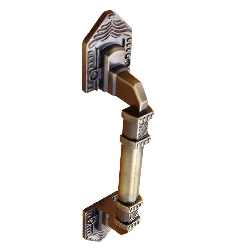 Antique Bronze Cabinet Pulls European Style Pull Handle Knob for Shoes Cabinet Cupboard Entryway