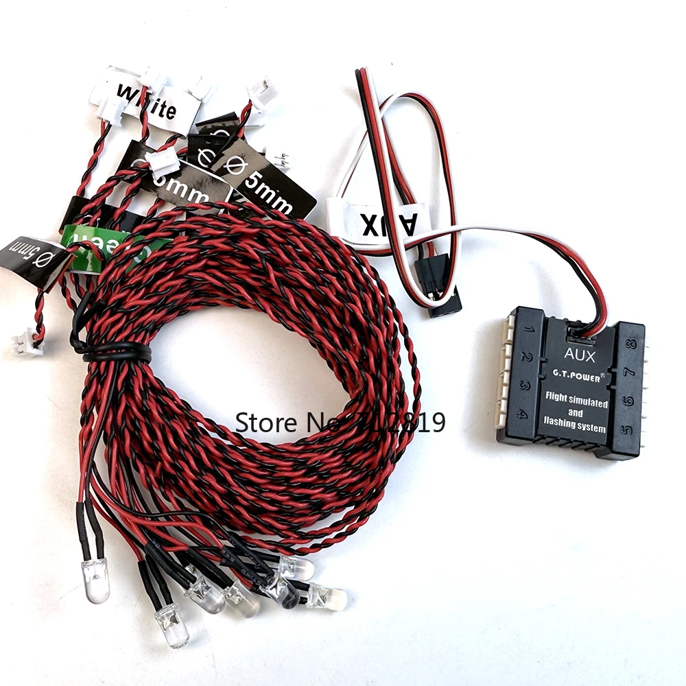 G.T. POWER RC Aircraft Airplane Flight Similated and Flashing System for Fixwing Toy Model Accessories