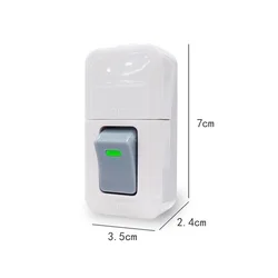 ON OFF Push Button Switch Table Led Lights Online Midway Control Switch Cab Bedside Lamp Power Switch 10A 250V