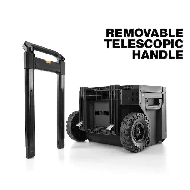 TOUGHBUILT  StackTech Rolling Tool Box Multi-functional Maintenance Parts Box Storage Caddy Removable Trolley Toolbox