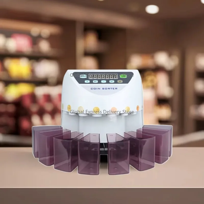 

Attractive New Type Multi Coin Portable Sorter Counter Money Precise Coin Counters Coin Counting Machine