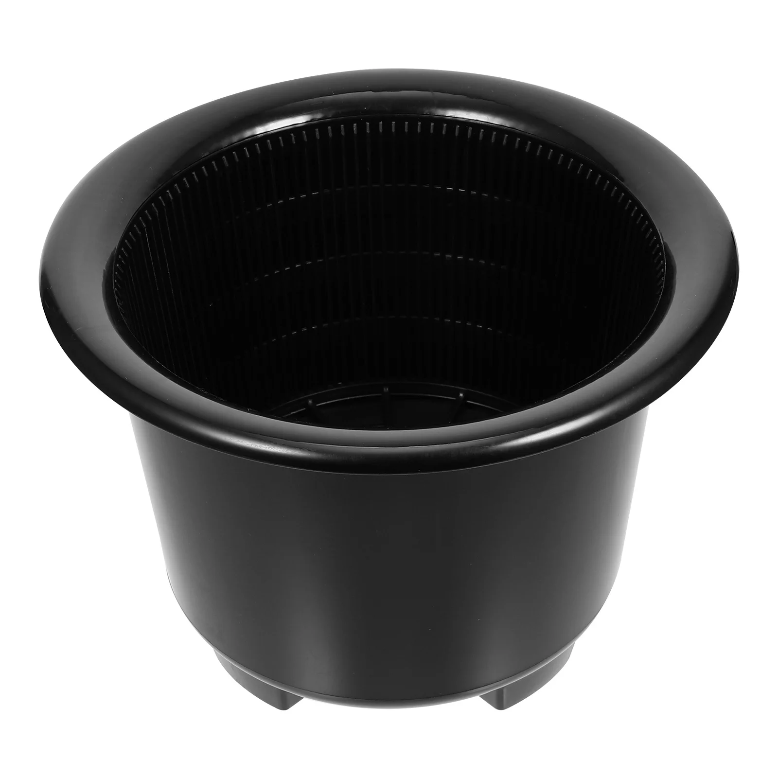 

1 set Plastic Double Layer Flower Pot Durable For Indoor Outdoor Garden Planting Orchid Propagation Multipurpose Nursery