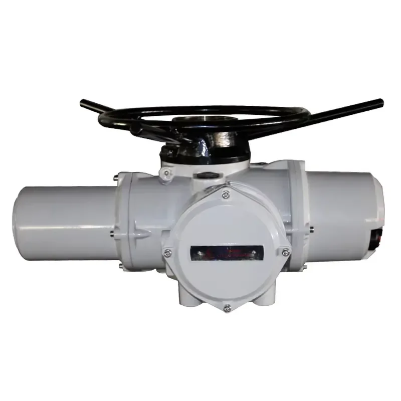 Factory OEM Multi-Turn Intelligent Motorized Actuator 380V 440V 460V AC 50Hz IP68 Chemical Plants