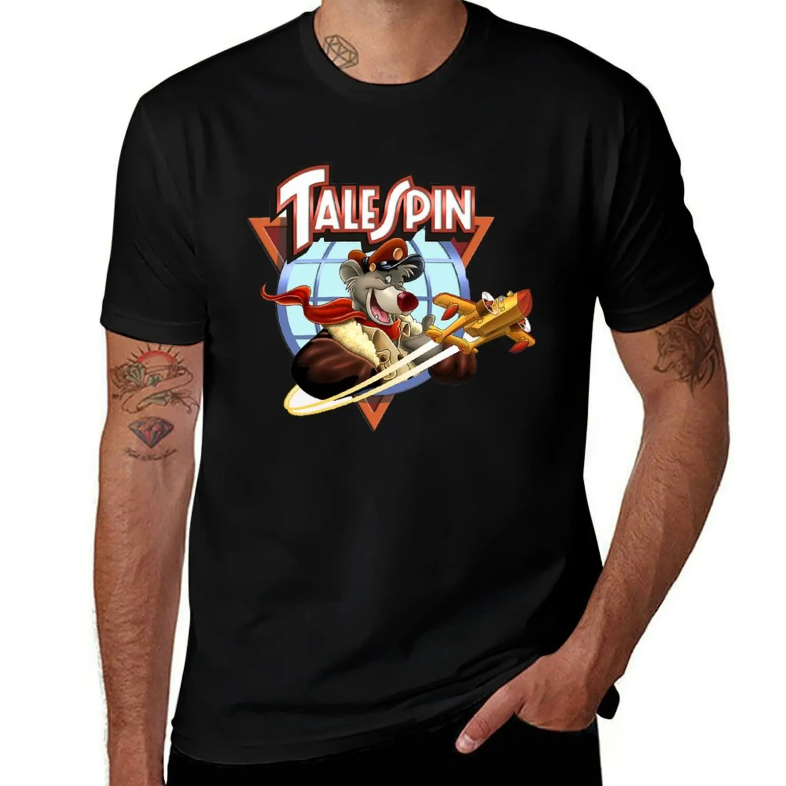 TaleSpin T-Shirt Minimal Art Print T-Shirt