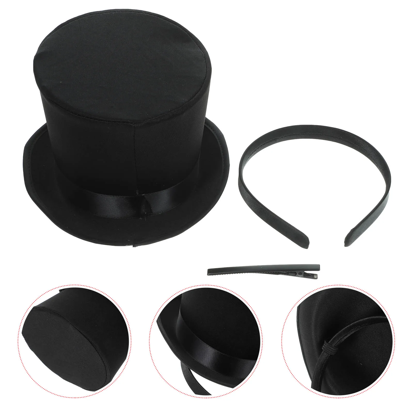 

Fascinator Headdress For Women Banquet Tea Party Hat Bridal Wedding Headpiece Lightweight Hair Accessory Plumage Decor