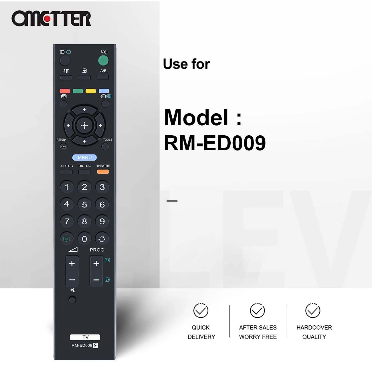 Для Sony Bravia TV Smart LCD LED HD Remote Control RM-ED009 RMED009