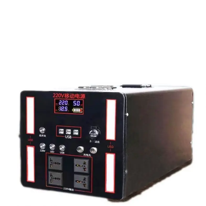 Car Power Bank With Air Super Capacitor Pump 12V Multi Function Heavy Portable Battery Compressor 20000Mah Airpump  Jump Starter