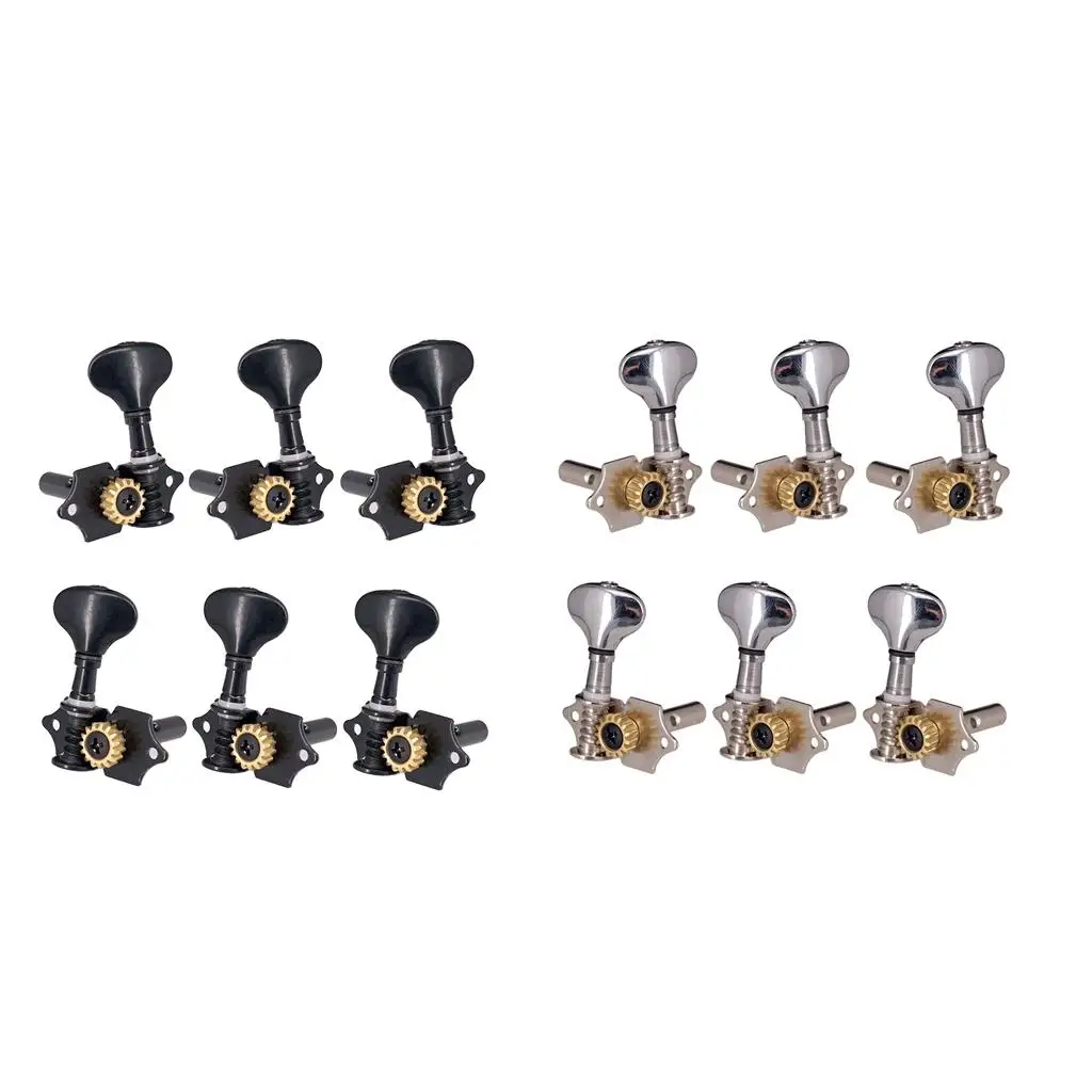 6 pcs  Key Pegs Machine Heads for Classical/Flamenco Guitar 3 Left & 3 Right